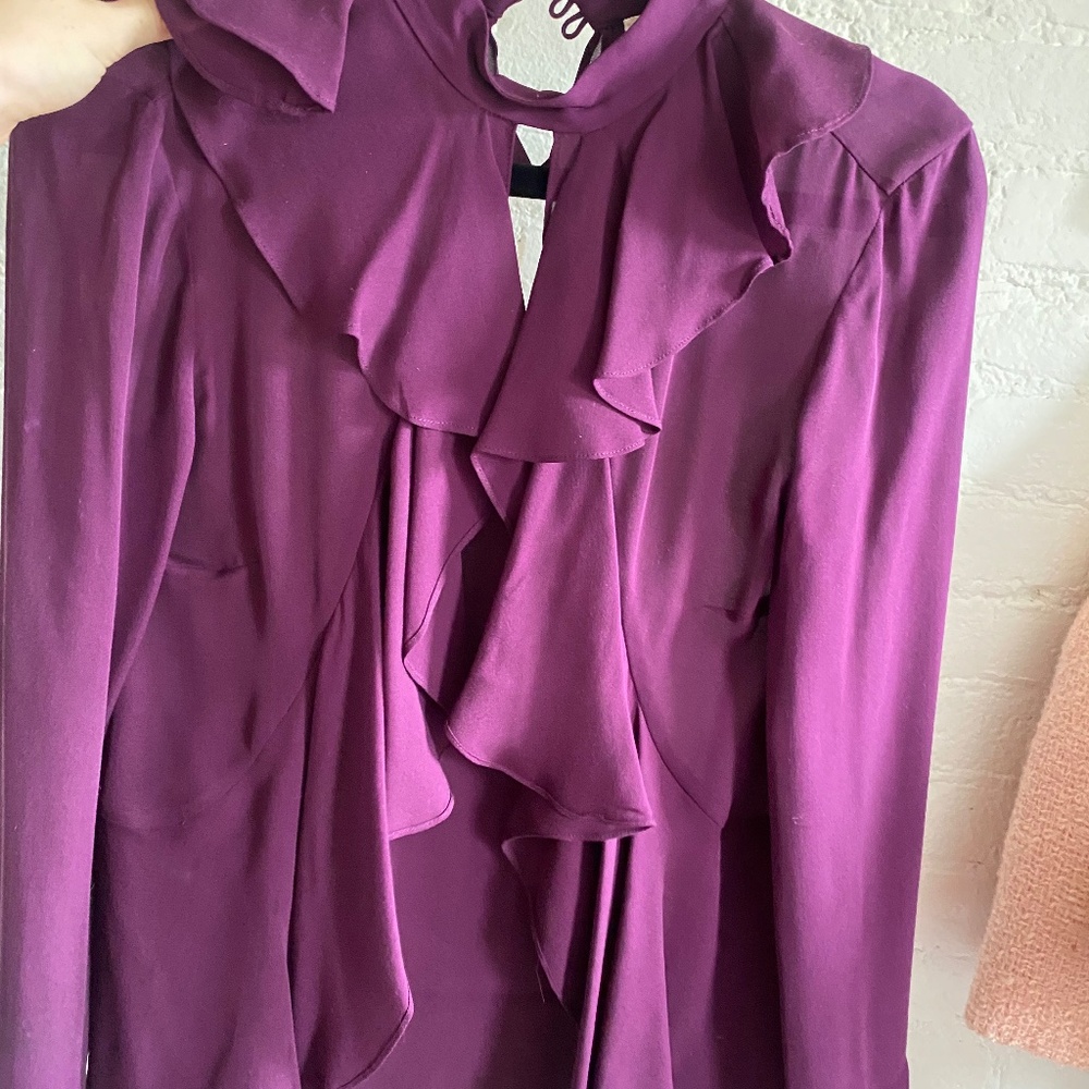 Cinq a sept shirt sz s